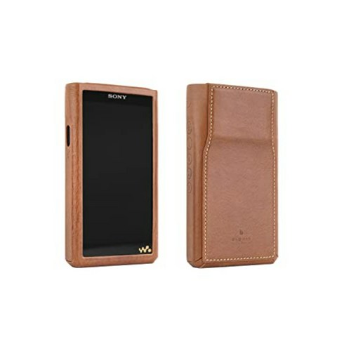 SONY 소니 디지털 오디오 플레이어 고급가죽케이스 NW-WM1AM2 NW-WM1ZM2 MIDAS2 Dark Brown, 라이트 브라운 x1