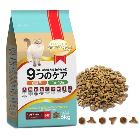 나인케어 고양이 사료, 6kg, 1개