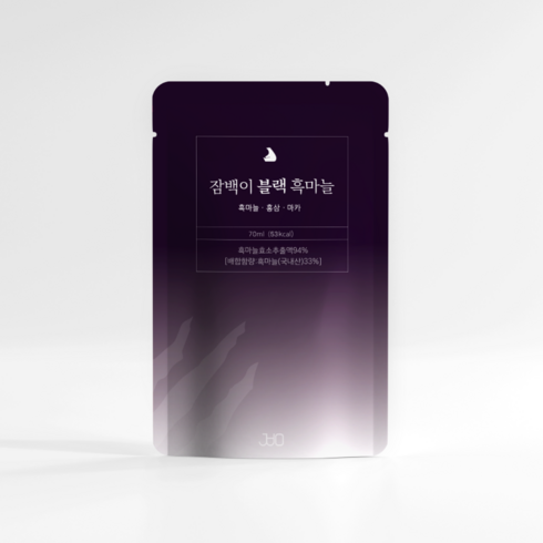 잠백이 블랙 흑마늘즙 70ml 30팩, 30개