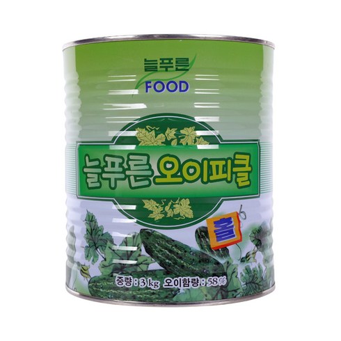 늘푸른 오이피클 홀 3kg, 1개