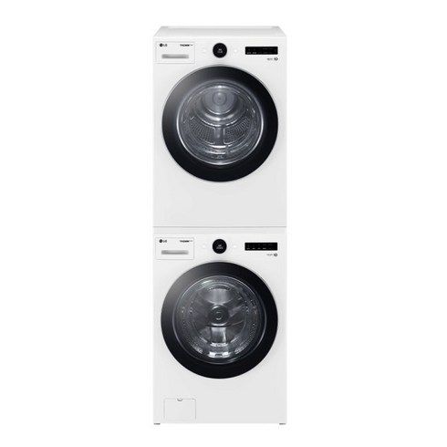 LG전자 트롬 세탁기 화이트 23kg + 건조기 화이트 20kg 세트 FX23WNA-2WA 방문설치
