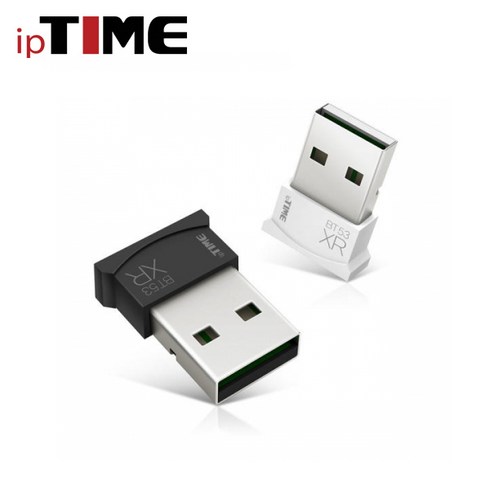 bt53xr - [IPTIME] 아이피타임 블루투스 5.3 USB 동글 BT53XR, 블랙, 1개