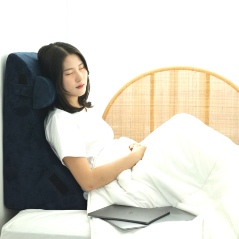 원스샵 프리미엄 멀티 S쿠션 메모리폼 등쿠션 쇼파쿠션 침대쿠션 다리쿠션, 그레이