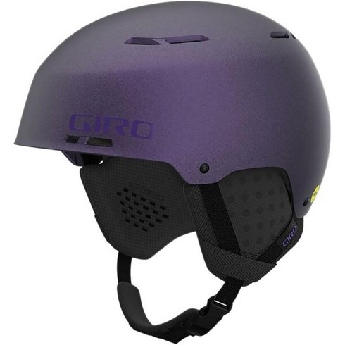 2023년 가성비 최고 지로스키헬멧 - Giro Emerge 구형 스키 헬멧 - 남녀 및 청소년용 스노우보드, Matte Black/Purple Pearl, Large