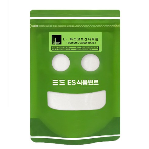 L- 아스코브산나트륨 / 아스코로빈산나트륨 (Sodium-Ascrobate) [1324], 1kg, 1개