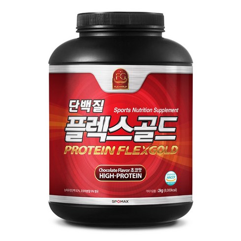 스포맥스 플렉스골드 유청단백질 파우더보충제2kg 헬스보충제, 1개, 2kg