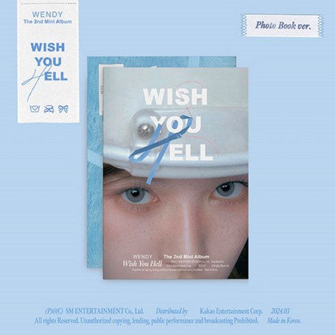 웬디 WENDY - 미니2집 [Wish You Hell] (Photo Book Ver.) 포토북 레드벨벳 Red Velvet