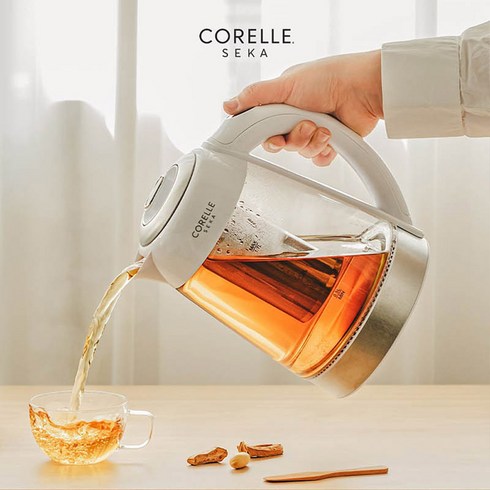 2024년 가성비 최고 코렐세카전기포트 - [CORELLE] 코렐 세카 올 라운더 전기 티포트 CS-ARKWW-KPS, 1개