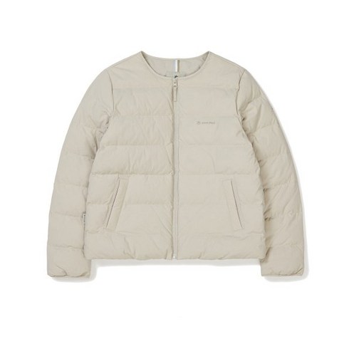 2023년 가성비 최고 s23wwgdj61 - SNOWPEAK APPAREL [] S23WWGDJ61 랜드 우먼스 경량 다운 자켓 Beige Gray
