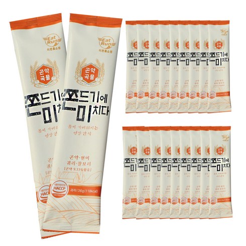 곤약쫀드기 슈블랙 쫀드기에 미치다, 36g, 20개, 01.곤약쫀드기 36g(2개입)x20봉