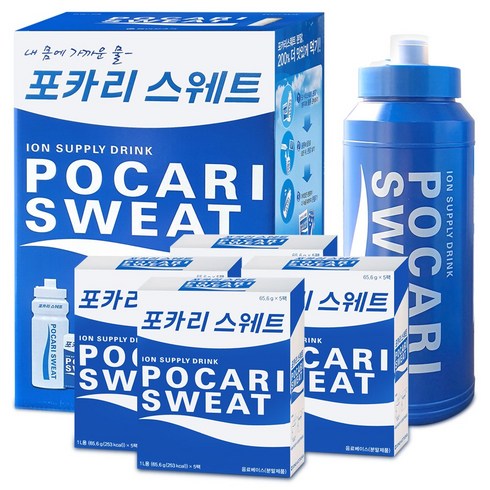 내 몸에 가까운 물 포카리스웨트 분말 1L용 20팩/이온음료 분말, 20개, 1L