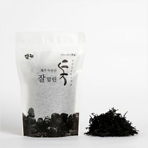 제주 잘 말린 톳 밥에 넣는 톳나물무침 톳, 30g, 3개