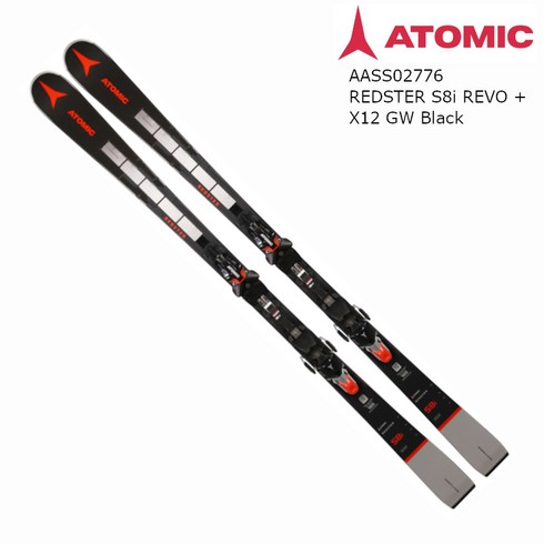 아토믹 2023 ATOMIC REDSTER S9i REVO + X12 GW Black/Silver 레드스타 빈딩 세트 22 23, 170cm