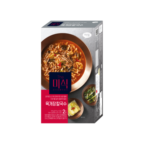 [NEW] 더미식 육개장칼국수 540g 1개 (270g x 2개입)