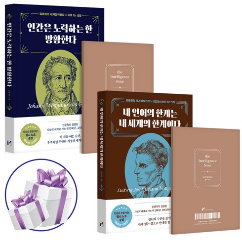 인간은노력하는한방황한다 - 인간은 노력하는 한 방황한다 + 내 언어의 한계는 내 세계의 한계이다 2권 세트 / 김종원 ( 사은품 증 정 )