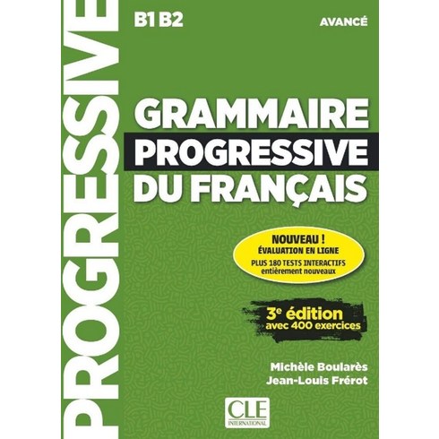 Grammaire Progressive B1/B2 Avance +Appli-Web + CD, Cle International