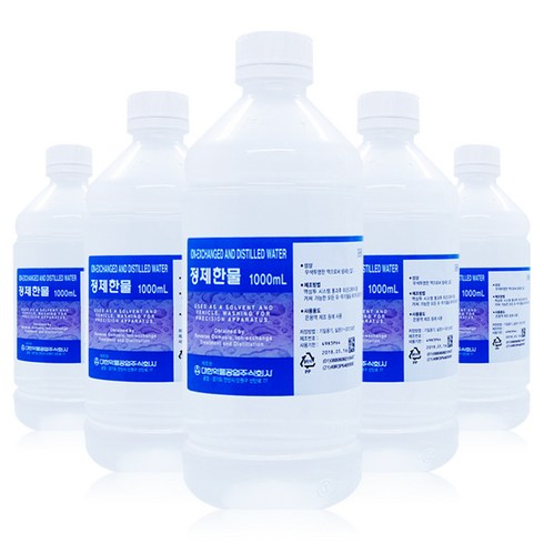 대한약품 정제한물 1000ml x 5개