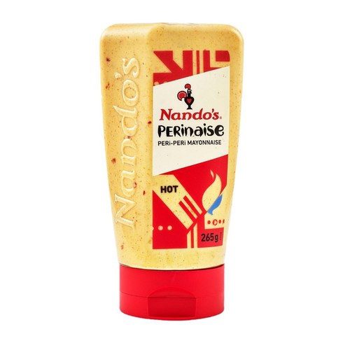 난도스페리페리소스 - 난도스 페리나이즈 핫 페리페리 마요네즈 265g Nando's Perinaise Hot Peri-peri Mayonnaise, 1개