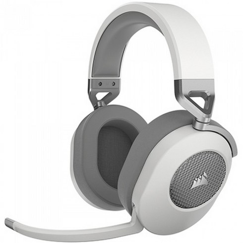 커세어 HS65 WIRELESS 7.1채널 게이밍 헤드셋 (화이트), 1