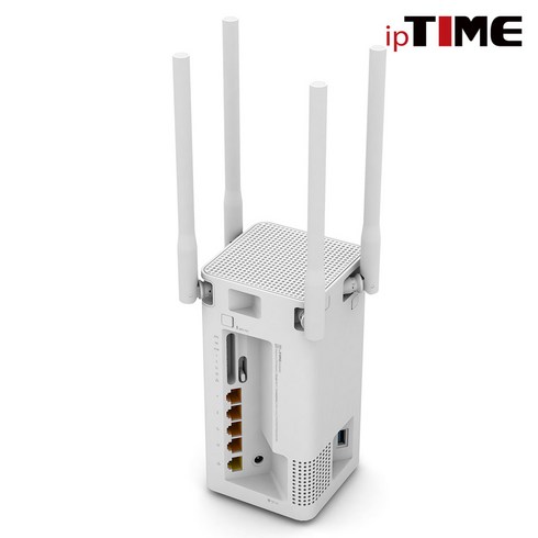 ipTIME 유무선 공유기, AX2004M(화이트), 1개