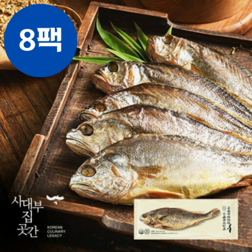 사대부집곳간 이보은 부세 보리굴비 130g x 8팩, 8개