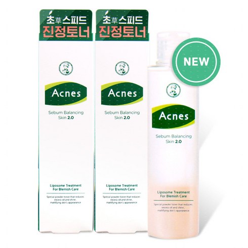 아크네스 세범 밸런싱 스킨, 180ml, 2개