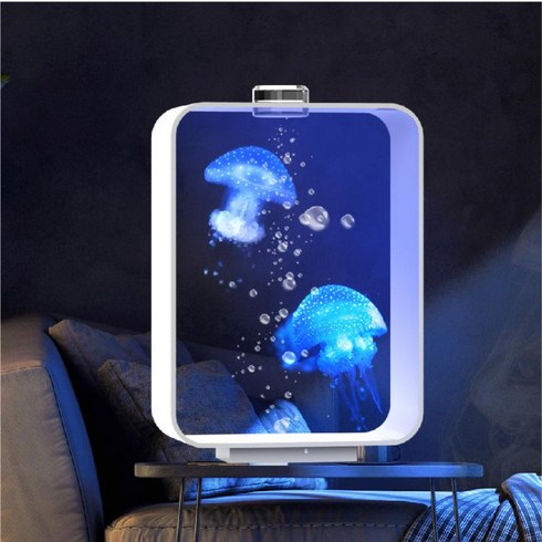 해파리 키우기 아크릴 어항 수조 led 관상어 물멍, 2L