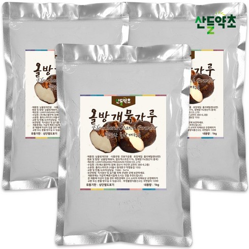 묵가루 - 올방개묵가루 올방개전분 묵재료, 1kg, 3개