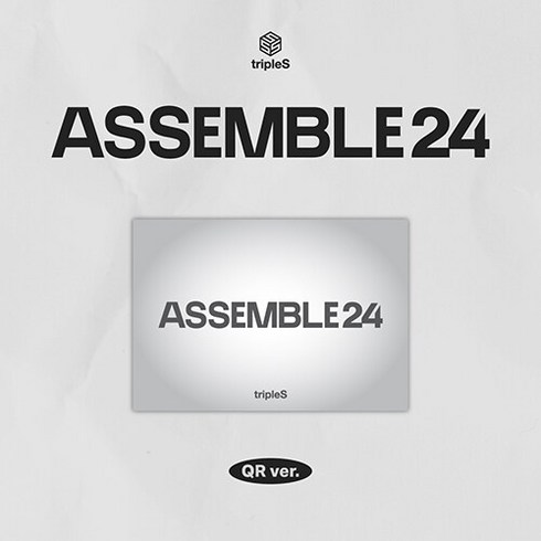 트리플에스앨범 - [QR ver.] [tripleS] 트리플에스 정규 1집 ASSEMBLE24 / 트랙리스트엽서+QR엽서+엽서24종+아코디언엽서 / CD아님