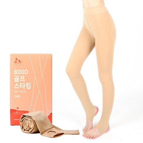 2023년 가성비 최고 비비안 LEGFIT 테리 기모 보정스타킹 6종 - 여성 따뜻한 기모 800D 골프 스타킹 압박 레깅스 (3가지 스킨 색상)