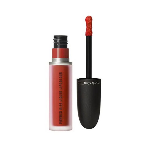 MAC POWDER KISS LIQUID LIPCOLOUR DEVOTED TO CHILI 맥 파우더 키스 리퀴드 립컬러 디보티드 투 칠리 5ml