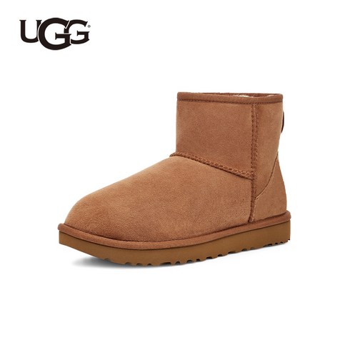 UGG 1978AUS 호주정품 겨울 클래식 미니 양털어그부츠, 체스트넛(Chestnut), 7(240-245mm)