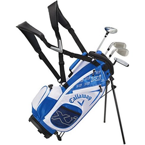 캘러웨이 (Callaway) 클럽 세트 주니어 XJ-1 (신장 100cm - 120cm 4개 세트 캐디백 헤드 커버 포함)