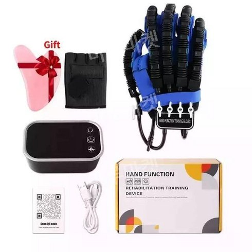 손가락재활장갑 - 로봇 손 재활 장갑 자동 핸드 트레이너 치료 편마비 손가락 뇌졸중, Right Hand, 9) Right Hand  사이즈 XL