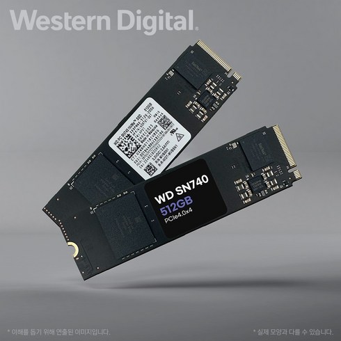 sn7402tb - Western Digital WD SN740 M.2 NVMe 벌크 (512GB) / 미사용 제품 고정나사 포함 ~ 무료배송~