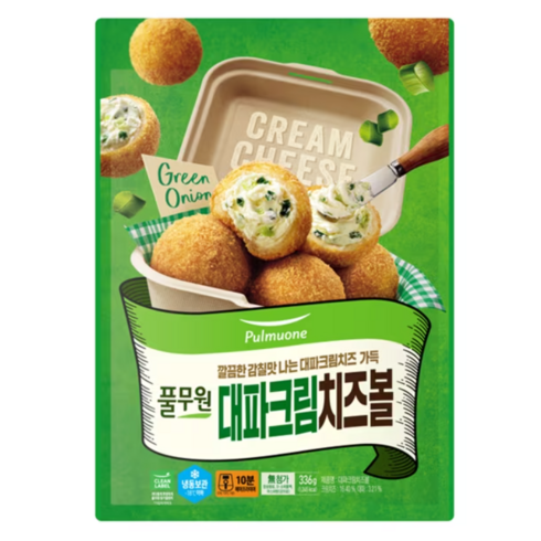 풀무원 대파크림 치즈볼 720g, 아이스팩 포장