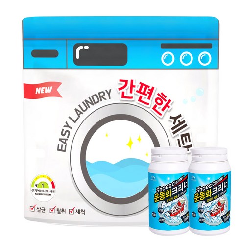 또겟 두꺼비 운동화 크리너 360g+비닐세탁기 set, 360g, 2개