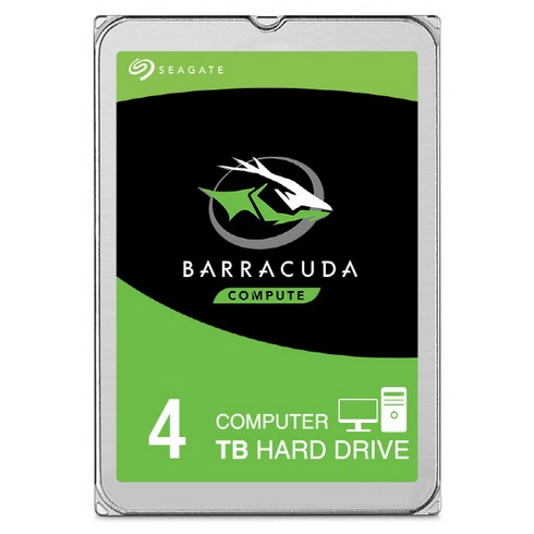 씨게이트 바라쿠다 3.5 SATA HDD 4TB (ST4000DM004), ST4000DM004