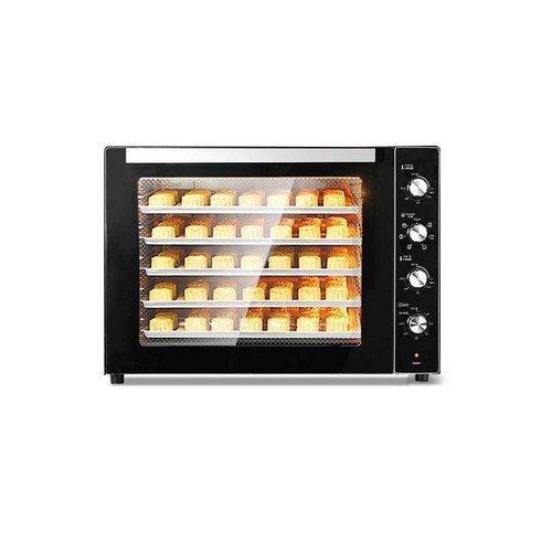 대용량 오븐 기전기 베이킹 월병 발효 빵집 오븐 100l, 블랙-스마트 오븐(업그레이드) 120L, 상세 페이지 참고