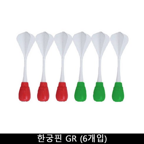 뉴스포츠 한궁핀 GR (6개입), 단품, 6개