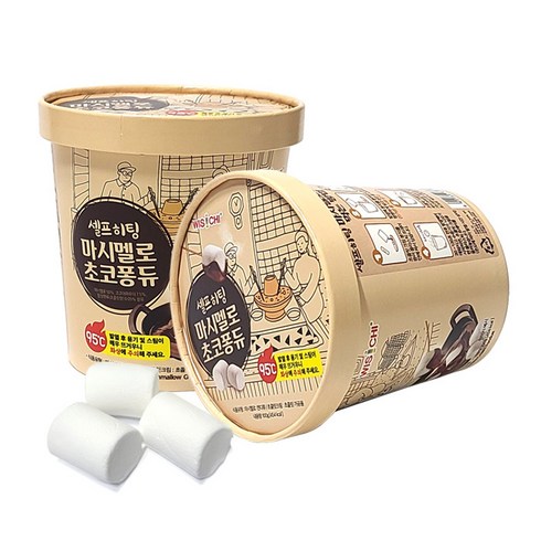 초코퐁듀 마시멜로우 셀프 히팅 100g, 12개