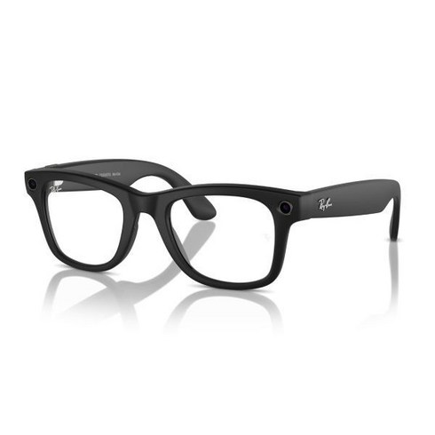 레이밴 메타퀘스트 스마트 안경 Wayfarer xxl - 매트 블랙 /클리어에서 G-15 그린 Transitions