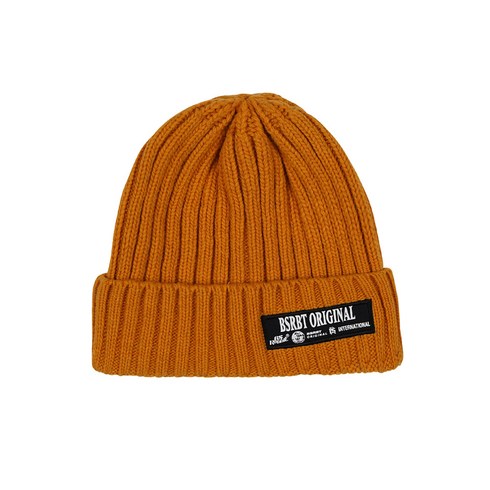 비에스래빗 2223 BSRABBIT BSRBT ORIGIN BEANIE MUSTARD 스노우보드 비니