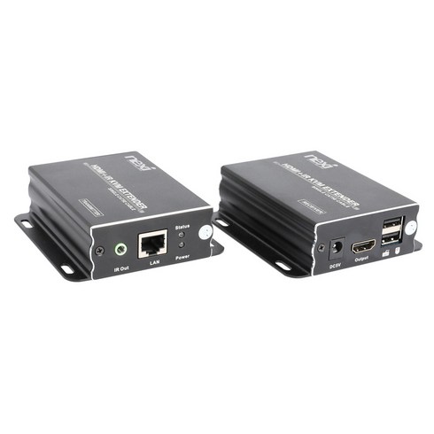 HDMI KVM 익스텐더 LAN연결 60M NX-KVMEX60 NX960