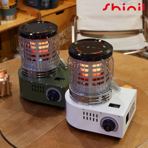 2023년 가성비 최고 신일캠핑용 가스난로 p220hs - 신일 캠핑 가스난로 히터 휴대용 부탄 난로 소형 낚시용 야외용 가방포함 SCG-P220HS, 신일가스난로(아이보리)