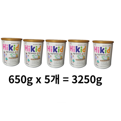 일동후디스 산양 하이키드 골드, 3250g, 5개