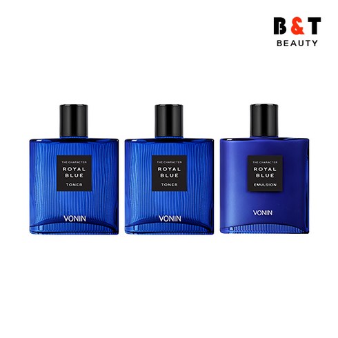 보닌로열블루 - 보닌 더 캐릭터 로열 블루 토너 140ml x2 + 에멀전 140ml, 2개