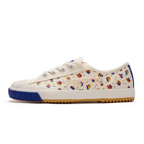 페이유에 FEIYUE 캔버스화 심플 레터링 프린트 여자캔버스화 스니커즈운동화