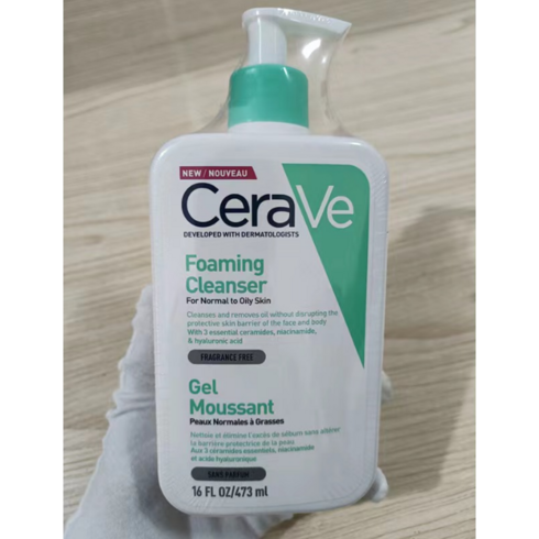세라젬마스터v9 - CeraVe Foaming Facial Cleanse 세라베 포밍 페이셜 클렌저 473ML