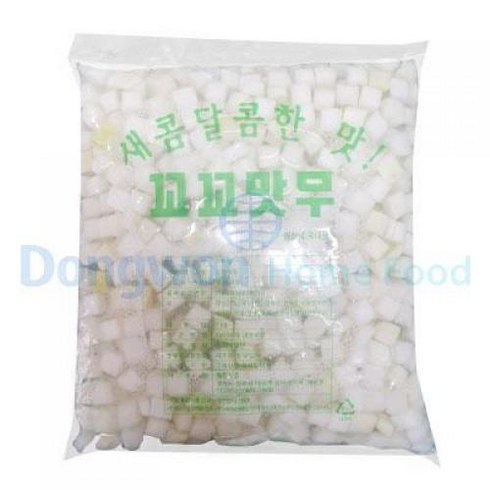 치킨무 깍두기 - 치킨무 함흥 깍두기 봉지 5kg, 1개
